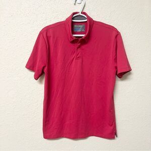 Twillory Polo Shirt Mens Pink Athletic Fit Short Sleeve Golf Size M